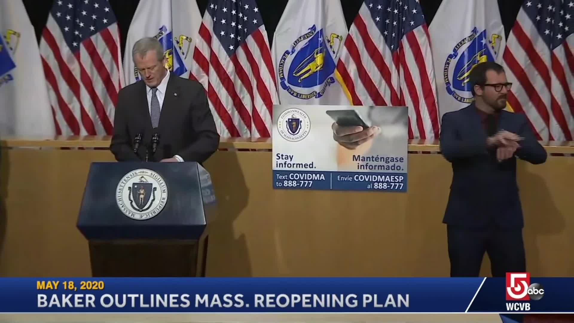 Thumbnail image for Commonwealth of Massachusetts State House.  Governor Baker COVID-19 Update: May 18, 2020.