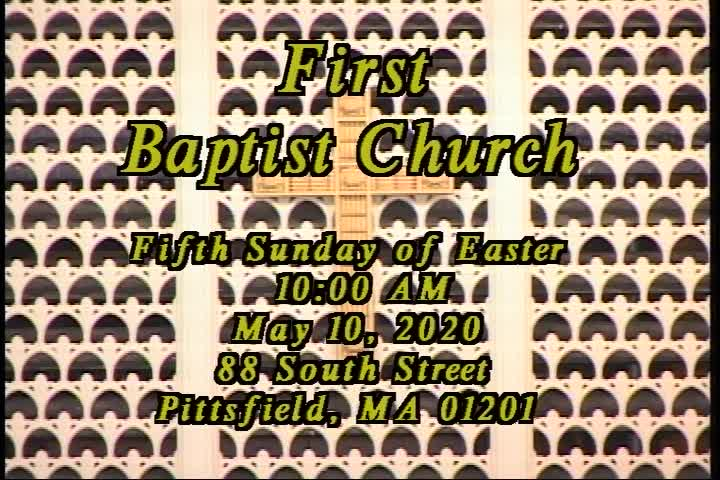 Thumbnail image for First Baptist Church of Pittsfield, May 10, 2020.