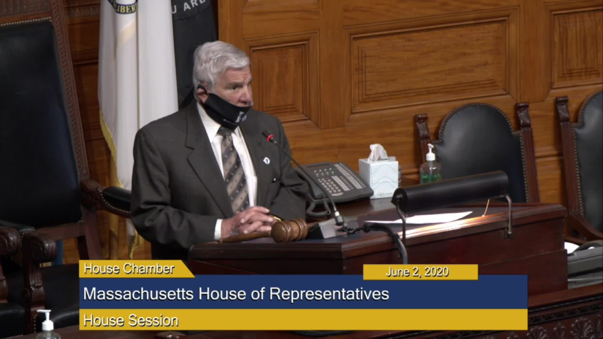 Thumbnail image for Commonwealth of Massachusetts State House.  House of Representatives, Informal Session, June 2, 2020.
