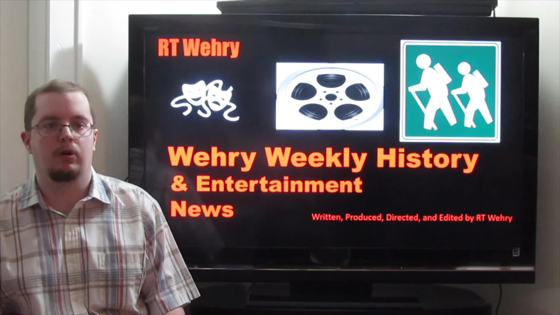 Thumbnail image for Wehry Weekly History & Entertainment News.  June 16, 2020.
