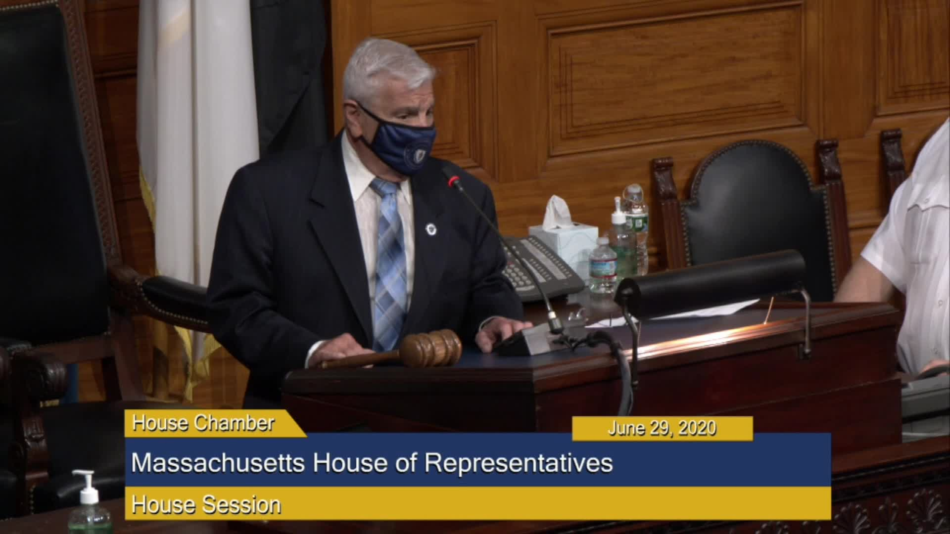 Thumbnail image for Commonwealth of Massachusetts State House.  House of Representatives, Informal Session, June 29, 2020.