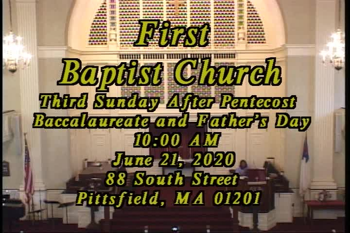 Thumbnail image for First Baptist Church of Pittsfield, June 21, 2020.