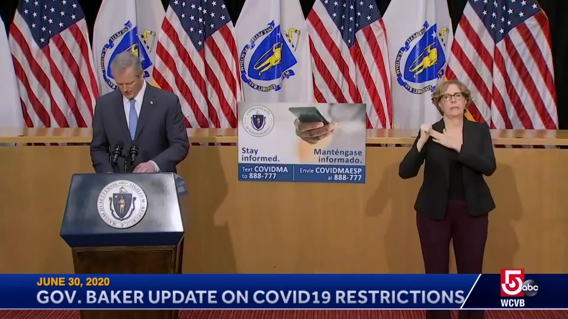 Thumbnail image for Commonwealth of Massachusetts State House.  Governor Baker COVID-19 Update: June 30, 2020.