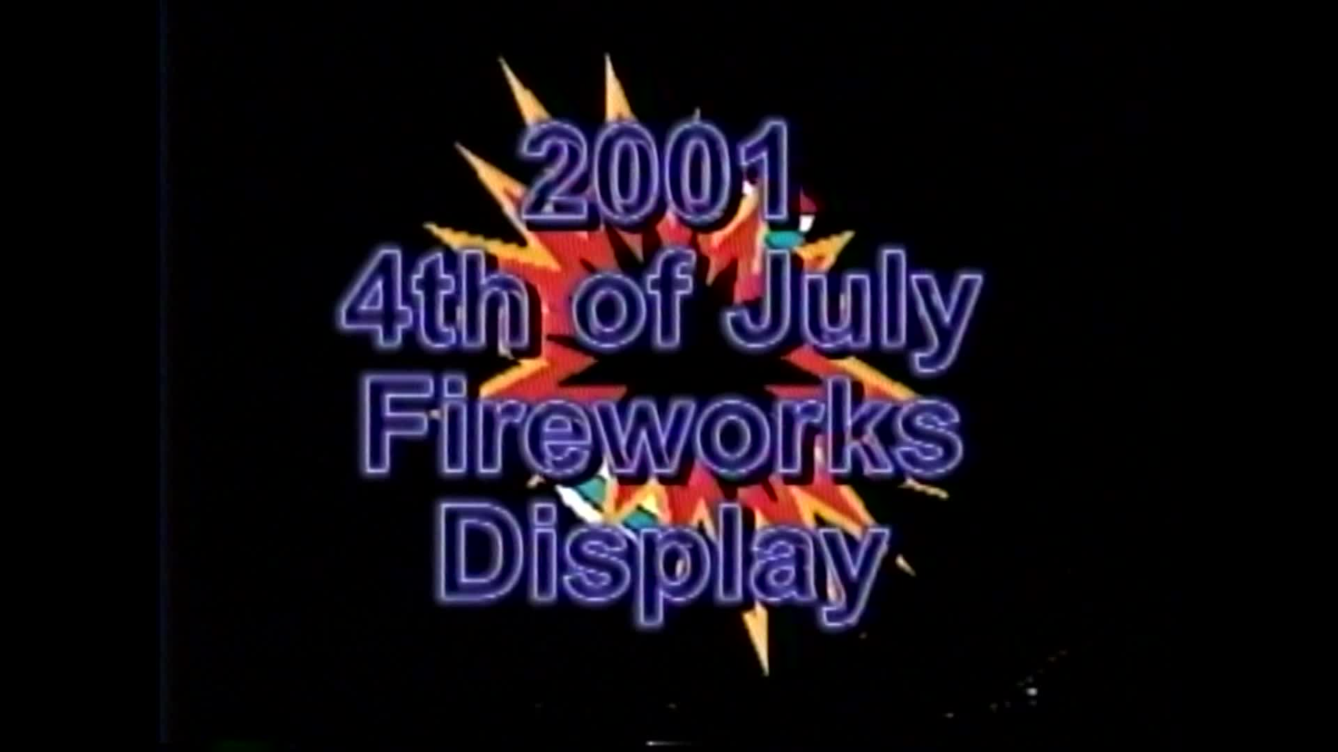 Thumbnail image for 2001 Pittsfield 4th Of July Parade Fireworks Display.