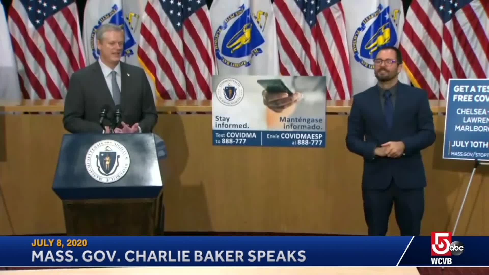 Thumbnail image for Commonwealth of Massachusetts State House.  Governor Baker COVID-19 Update: July 8, 2020.