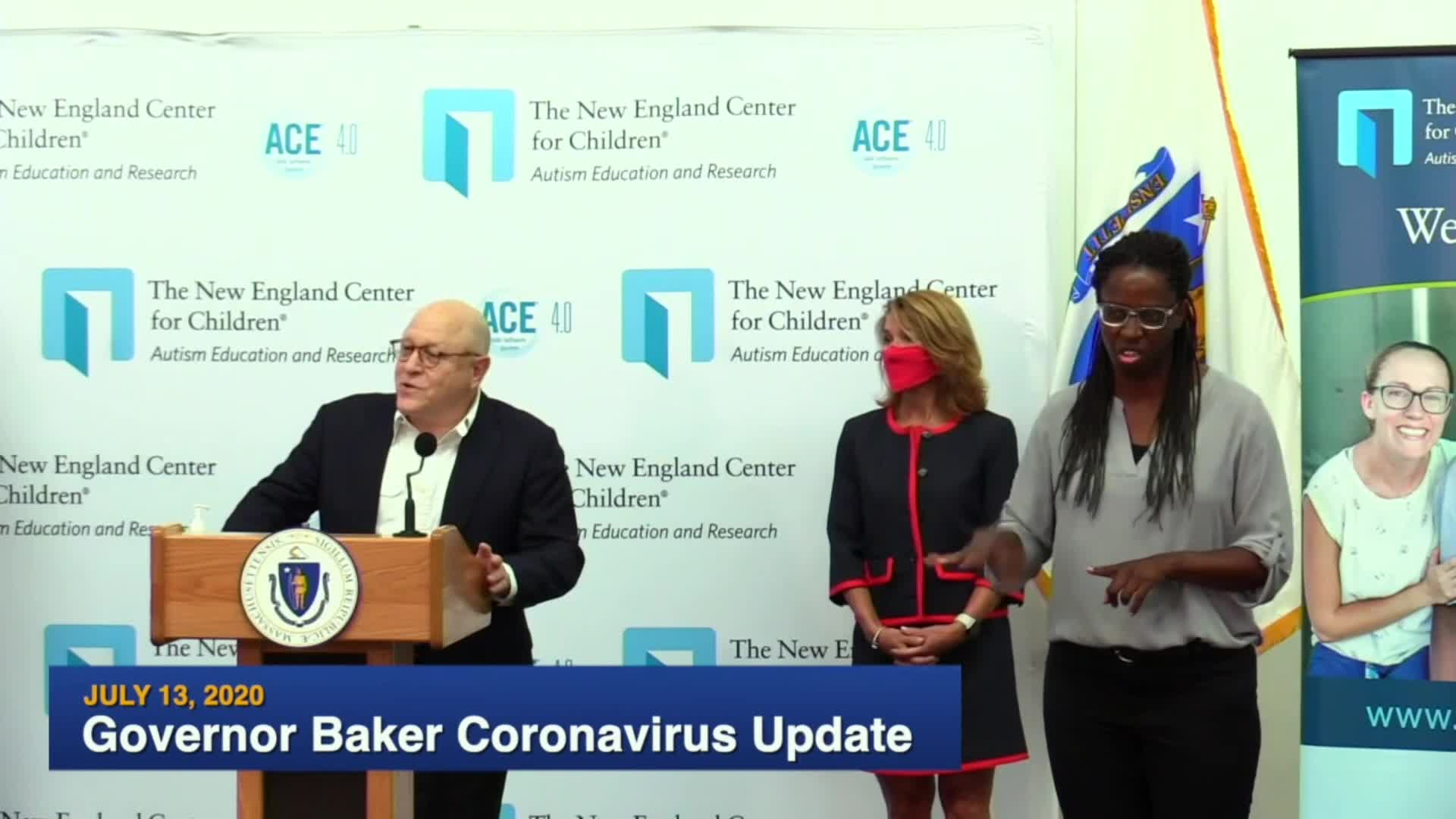 Thumbnail image for Commonwealth of Massachusetts State House.  Governor Baker COVID-19 Update: July 13, 2020.