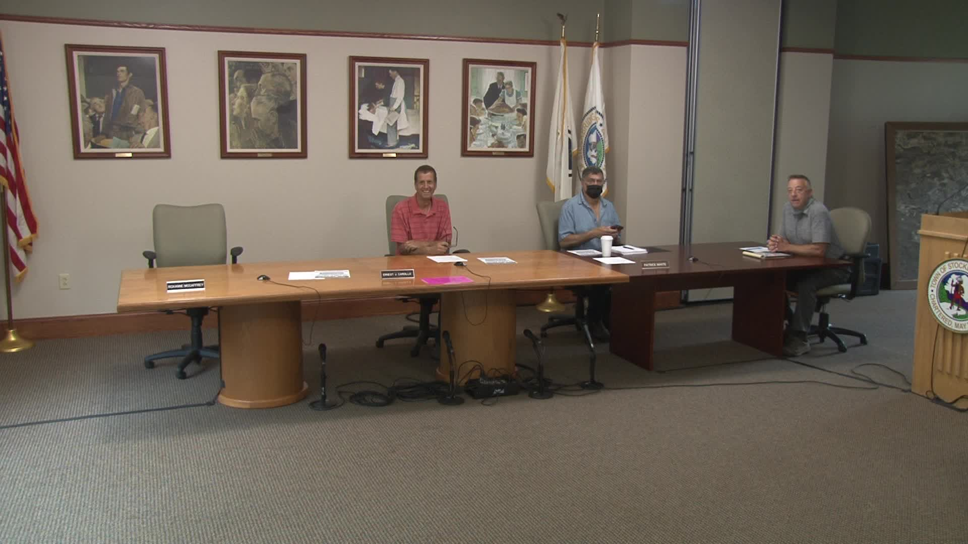 Thumbnail image for Town of Stockbridge Board of Selectmen Meeting, July 16, 2020.  LIVE, from Stockbridge Town Offices, and live streaming on ctsbtv.org.