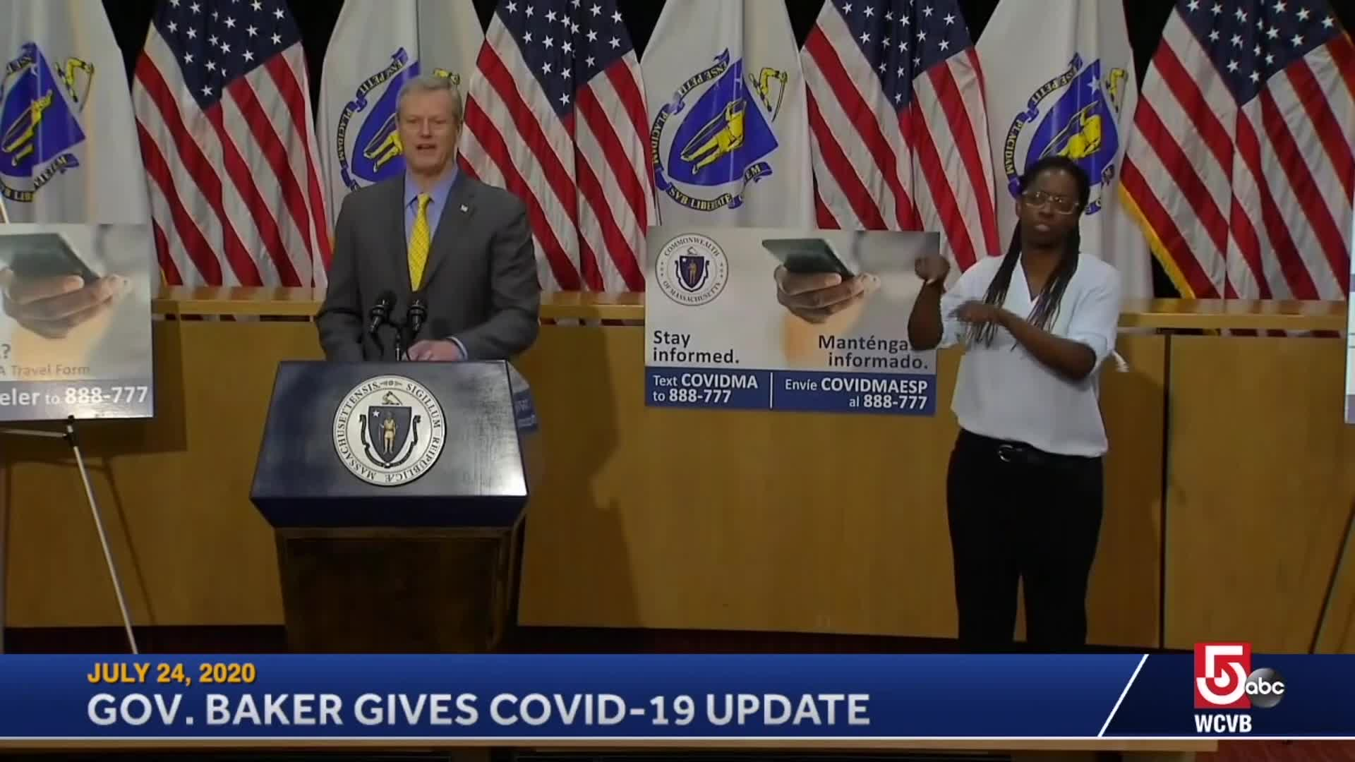 Thumbnail image for Commonwealth of Massachusetts State House.  Governor Baker COVID-19 Update: July 24, 2020.