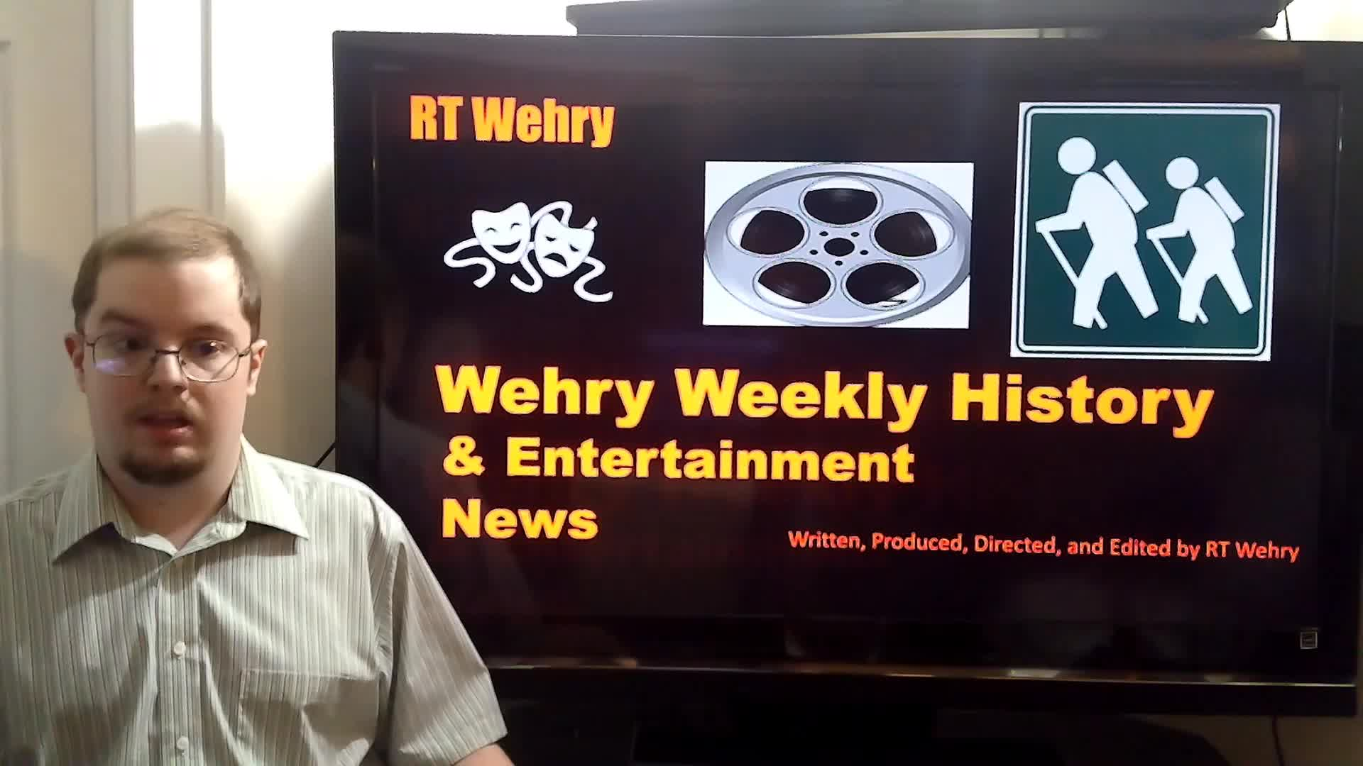 Thumbnail image for Wehry Weekly History & Entertainment News.  July 29, 2020.