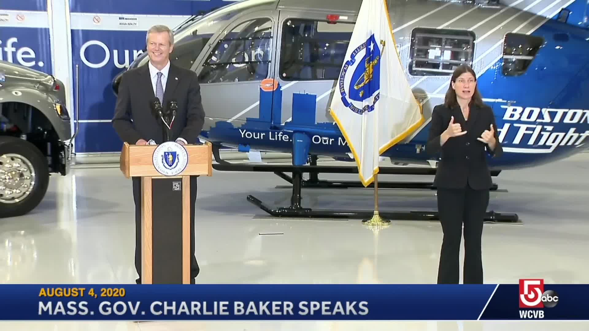 Thumbnail image for Commonwealth of Massachusetts State House.  Governor Baker COVID-19 Update: August 4, 2020.