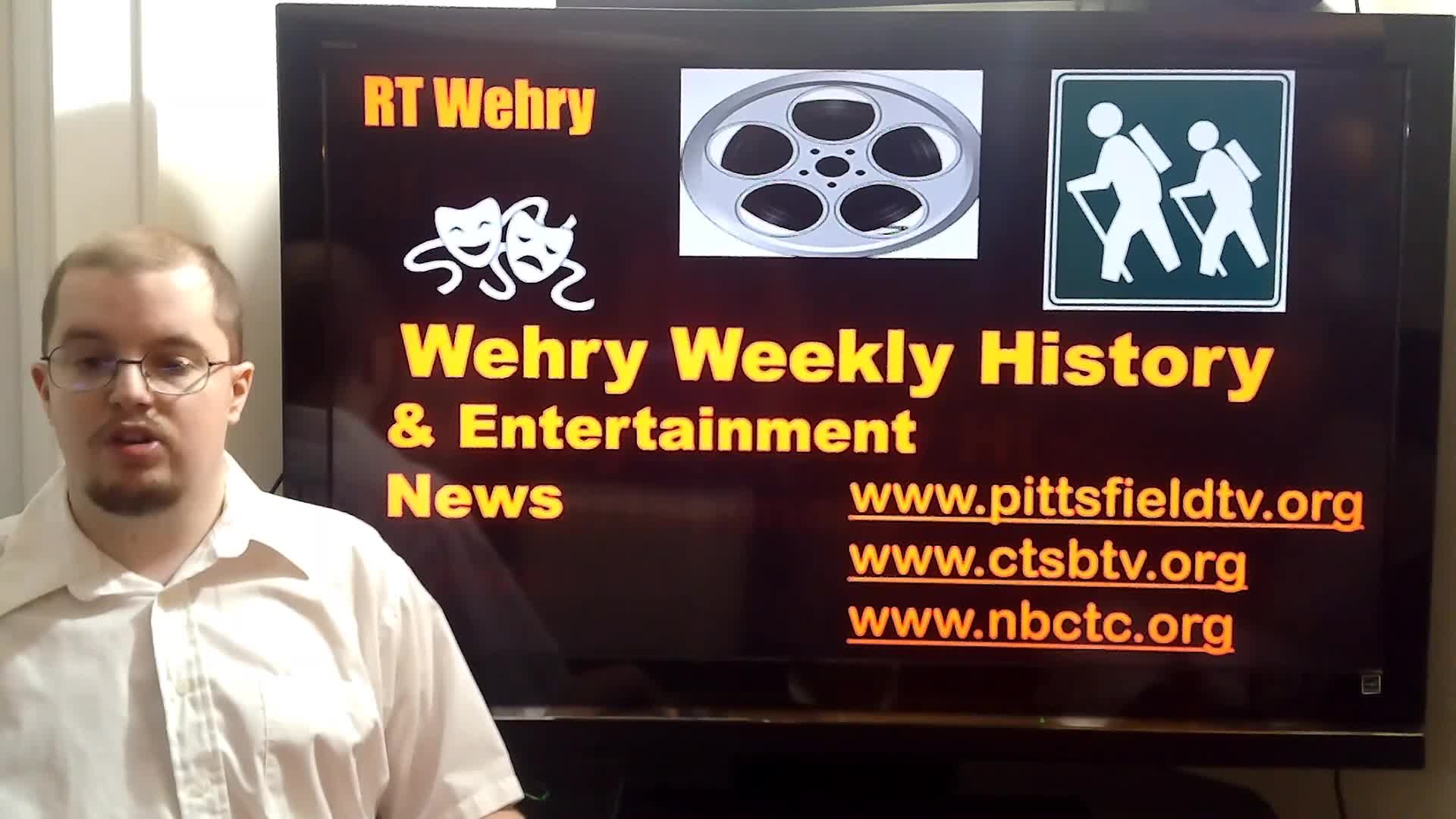 Thumbnail image for Wehry Weekly History & Entertainment News.  August 5, 2020.