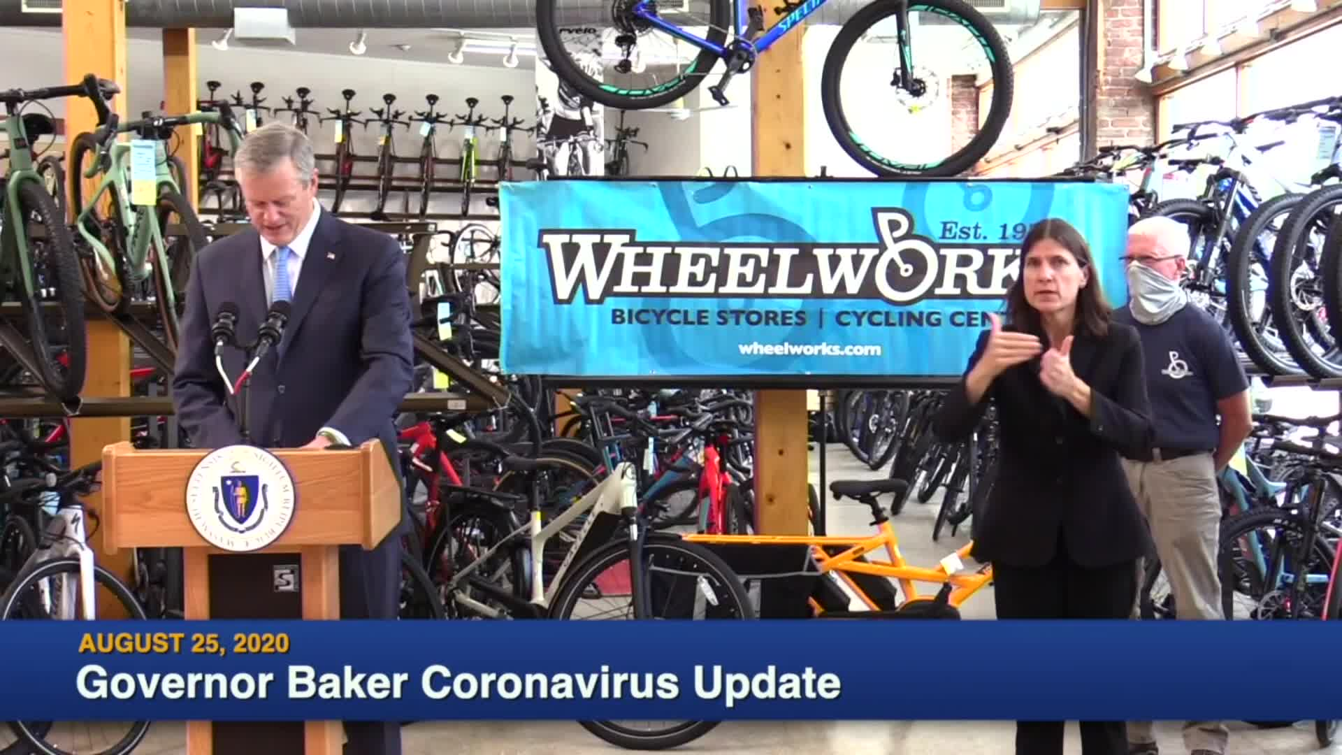 Thumbnail image for Commonwealth of Massachusetts State House.  Governor Baker COVID-19 Update: August 25, 2020.