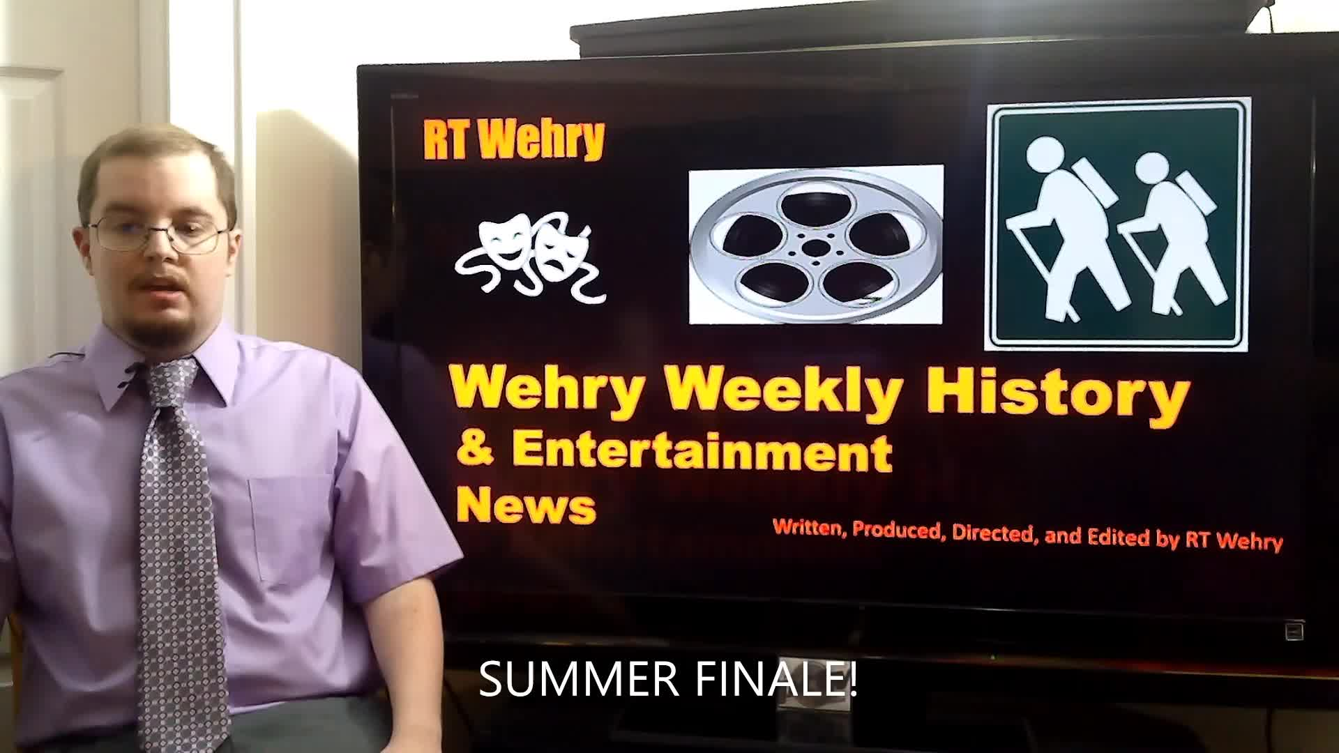 Thumbnail image for Wehry Weekly History & Entertainment News, Summer Finale.  September 2, 2020.