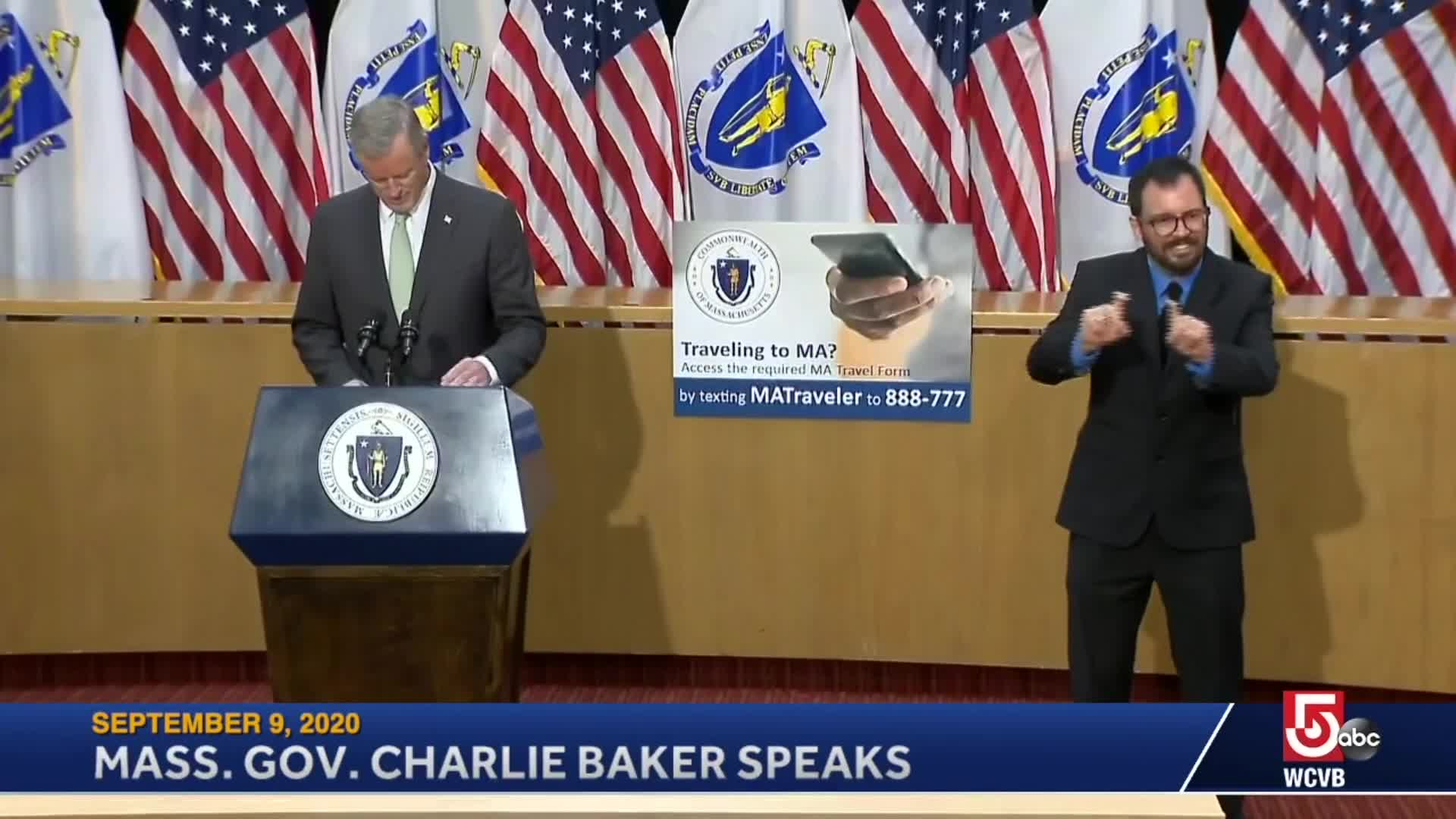 Thumbnail image for Commonwealth of Massachusetts State House.  Governor Baker COVID-19 Update: September 9, 2020.