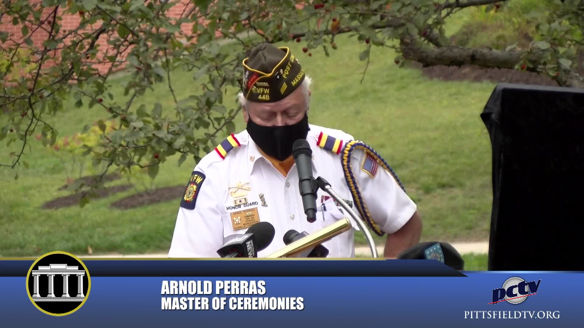 Thumbnail image for "Iraq & Afghanistan War Memorial Dedication, September 11, 2020, Veterans Memorial Park, South Street, Pittsfield, Massachusetts."