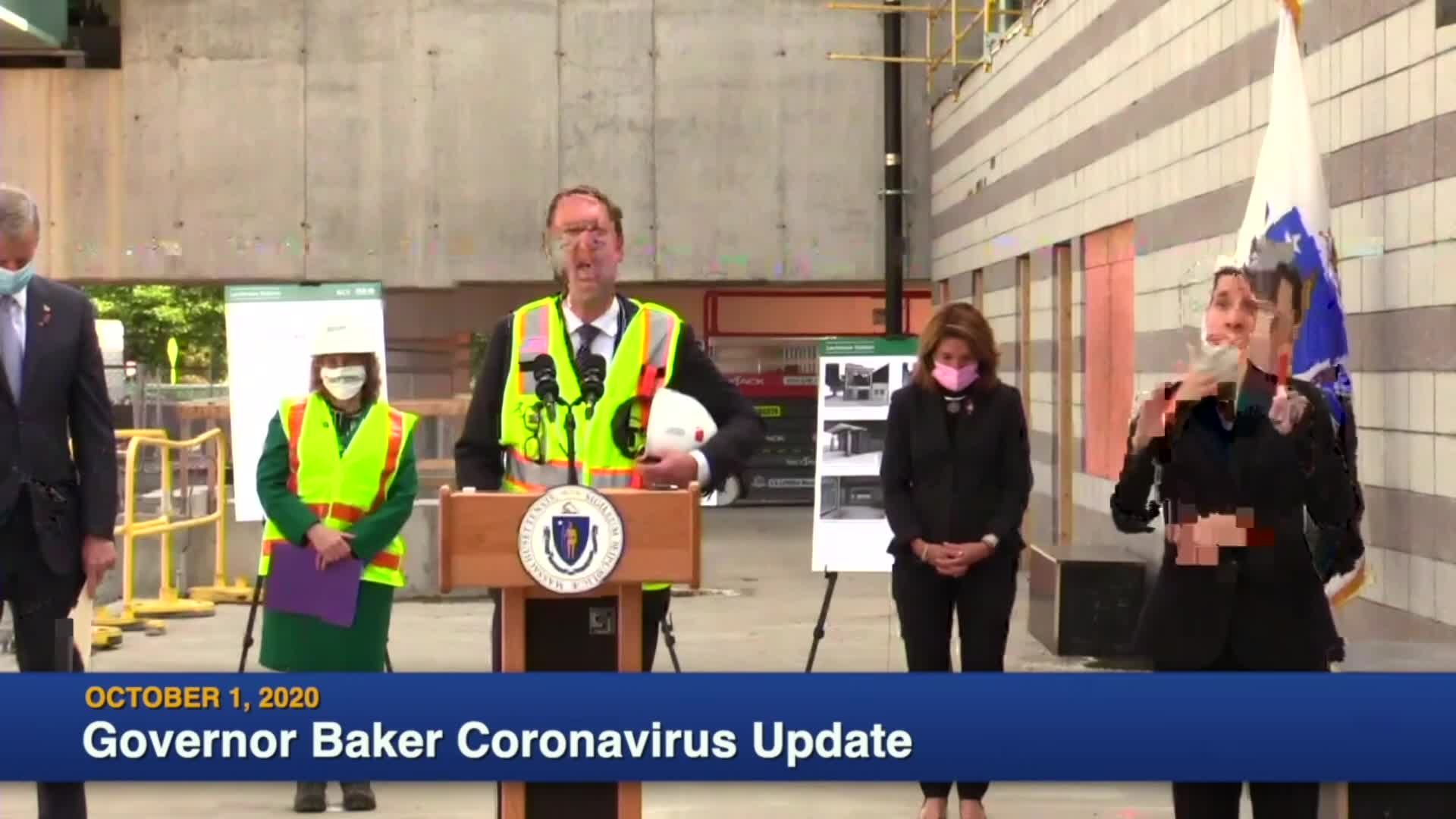 Thumbnail image for Commonwealth of Massachusetts State House.  Governor Baker COVID-19 Update: October 1, 2020.