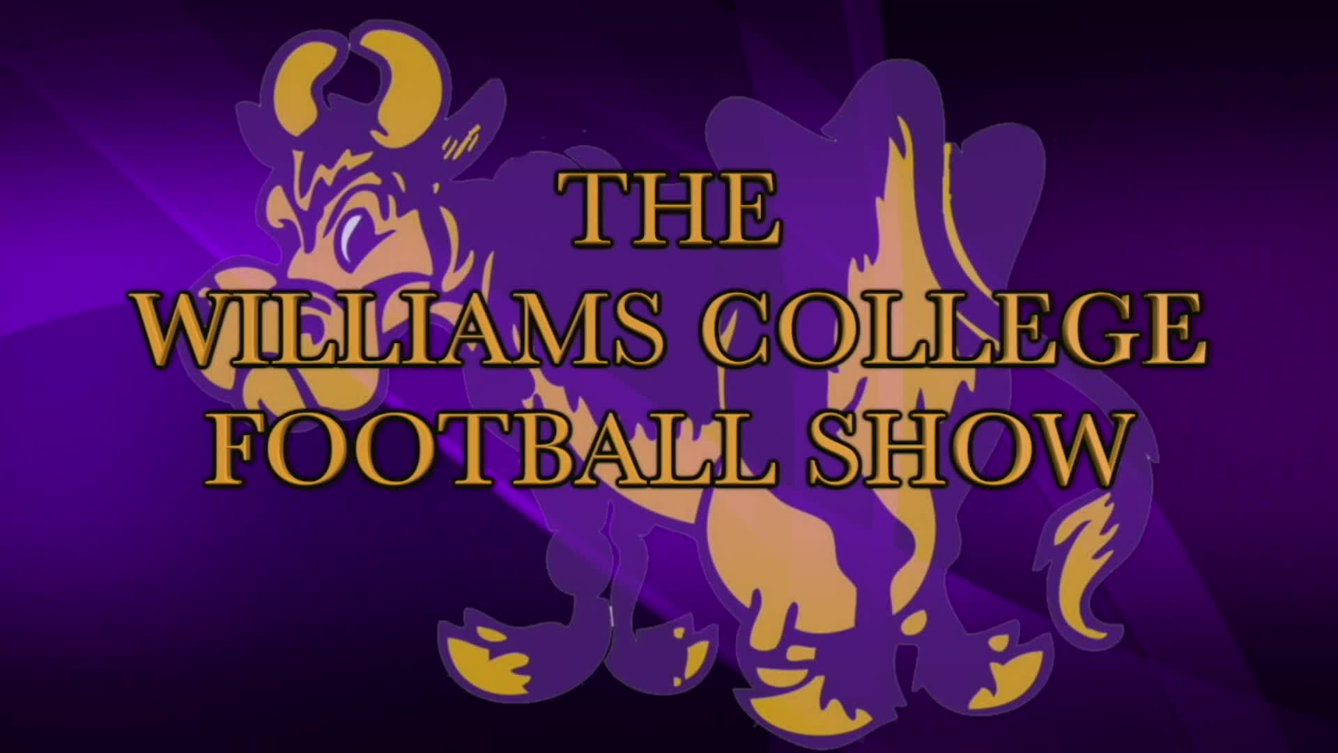 Thumbnail image for Williams College Football Show.  September 23, 2020.