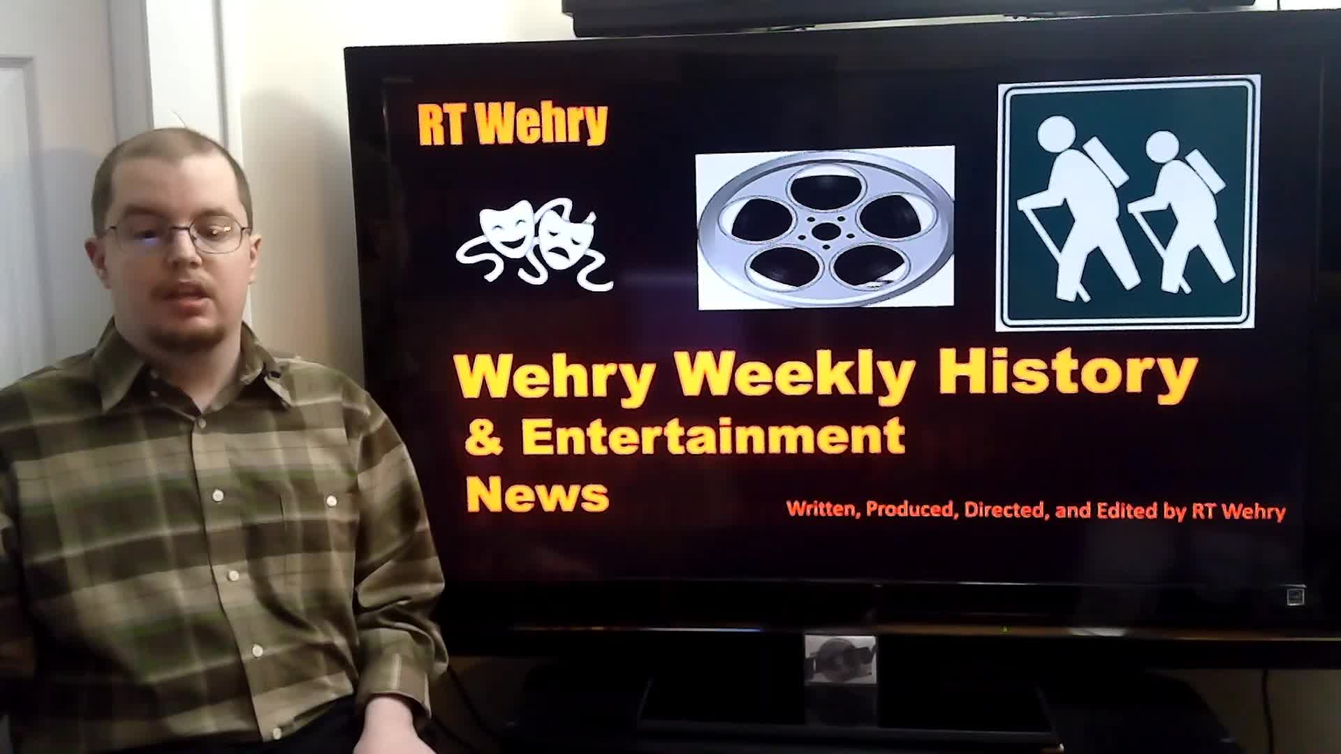 Thumbnail image for Wehry Weekly History & Entertainment News.  October 28, 2020.
