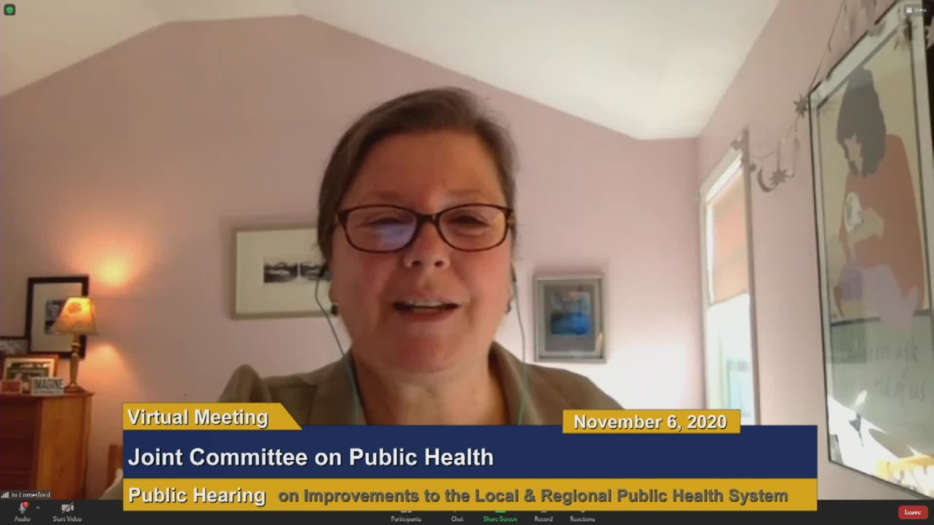 Thumbnail image for Commonwealth of Massachusetts State House.  Joint Committee on Public Health, Remote Public Hearing on H.5045/S.2922, November 6, 2020.