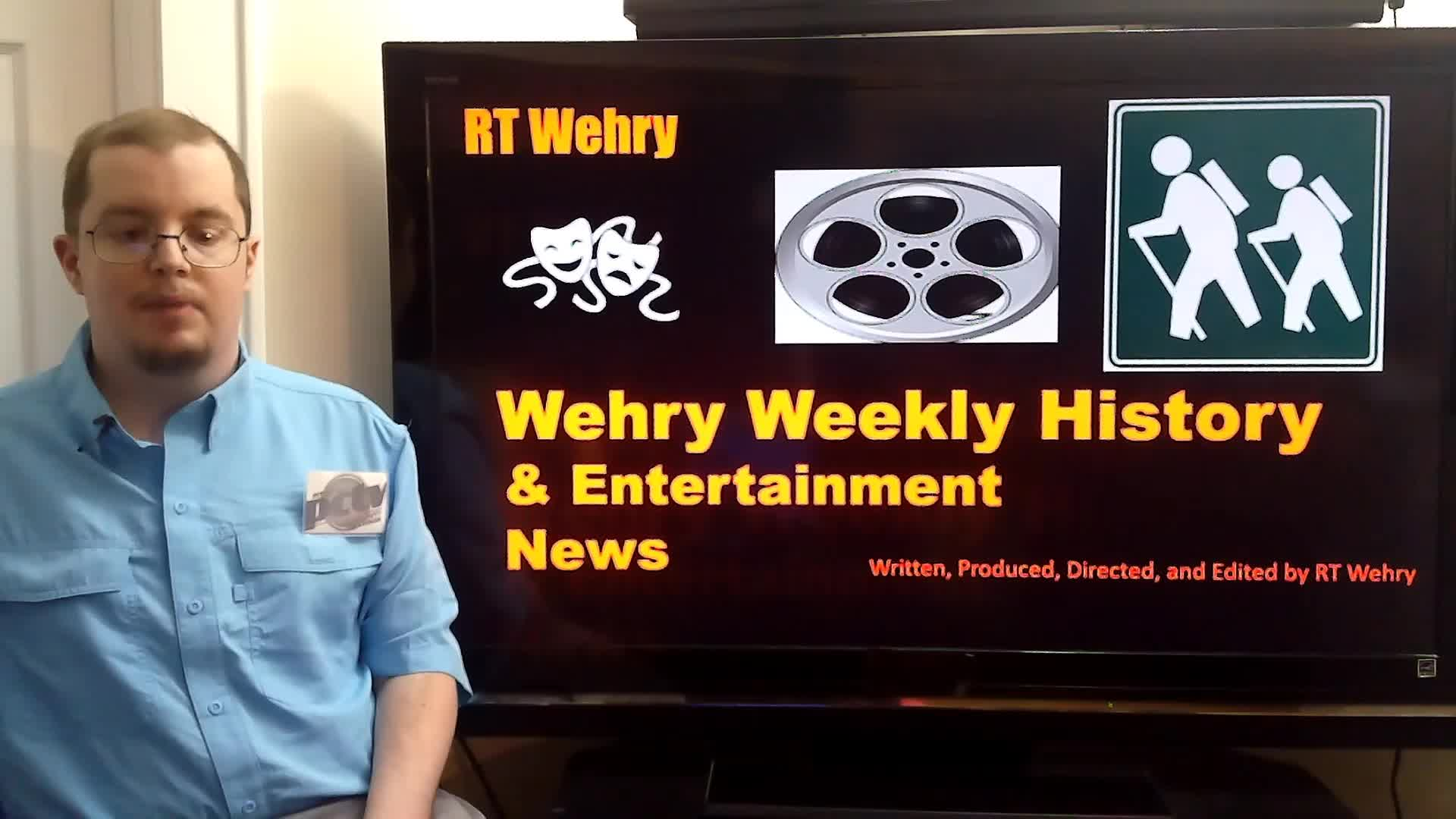 Thumbnail image for Wehry Weekly History & Entertainment News.  November 12, 2020.