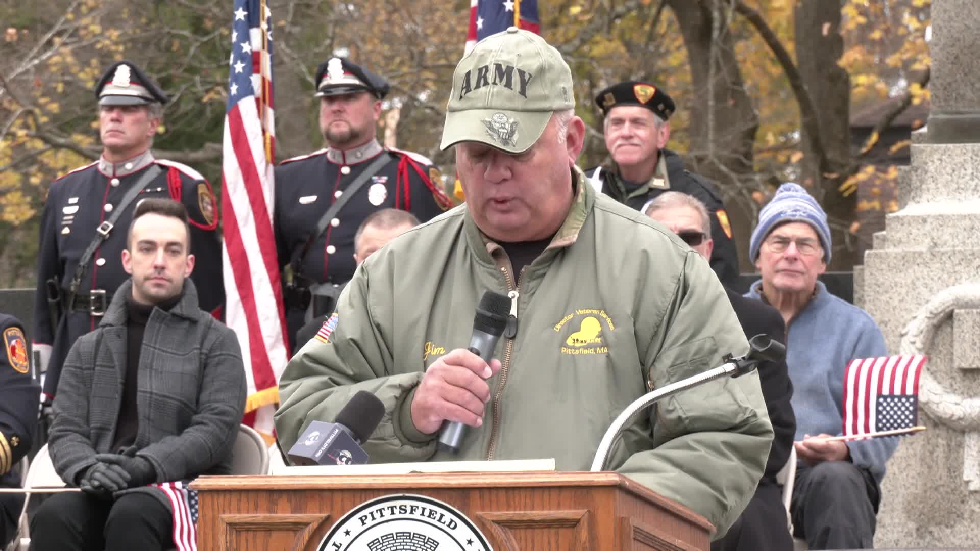 Thumbnail image for "Veterans Day Parade & Ceremonies, November 10, 2023, South Street, Pittsfield, Massachusetts."