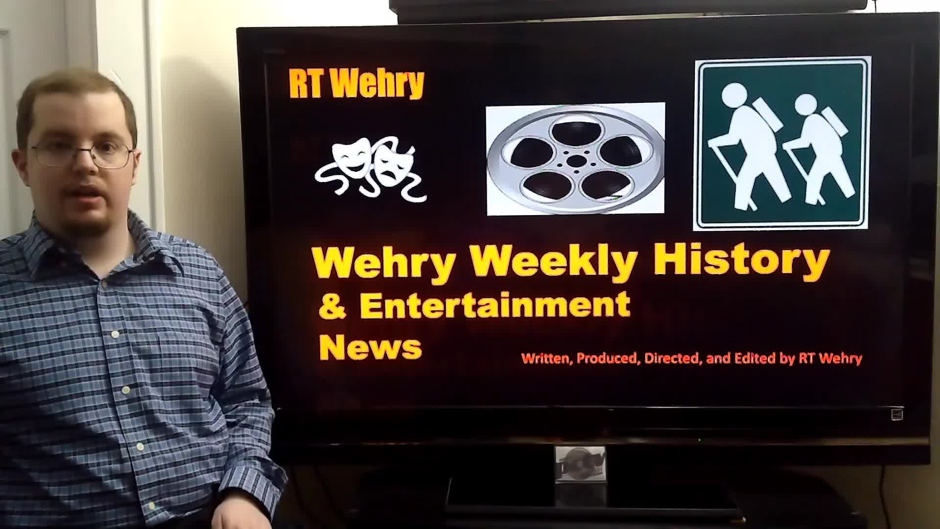 Thumbnail image for Wehry Weekly History & Entertainment News.  November 25, 2020.