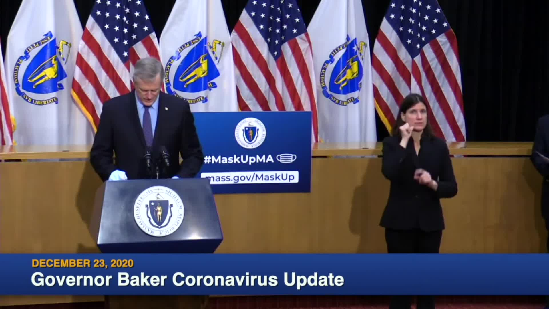 Thumbnail image for Commonwealth of Massachusetts State House.  Governor Baker COVID-19 Update: December 23, 2020.