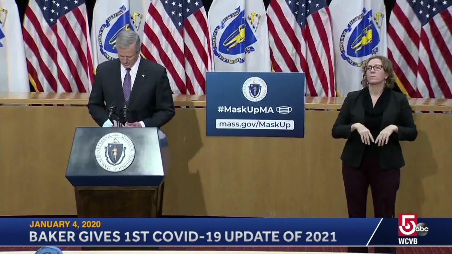 Thumbnail image for Commonwealth of Massachusetts State House.  Governor Baker COVID-19 Update: January 4, 2021.