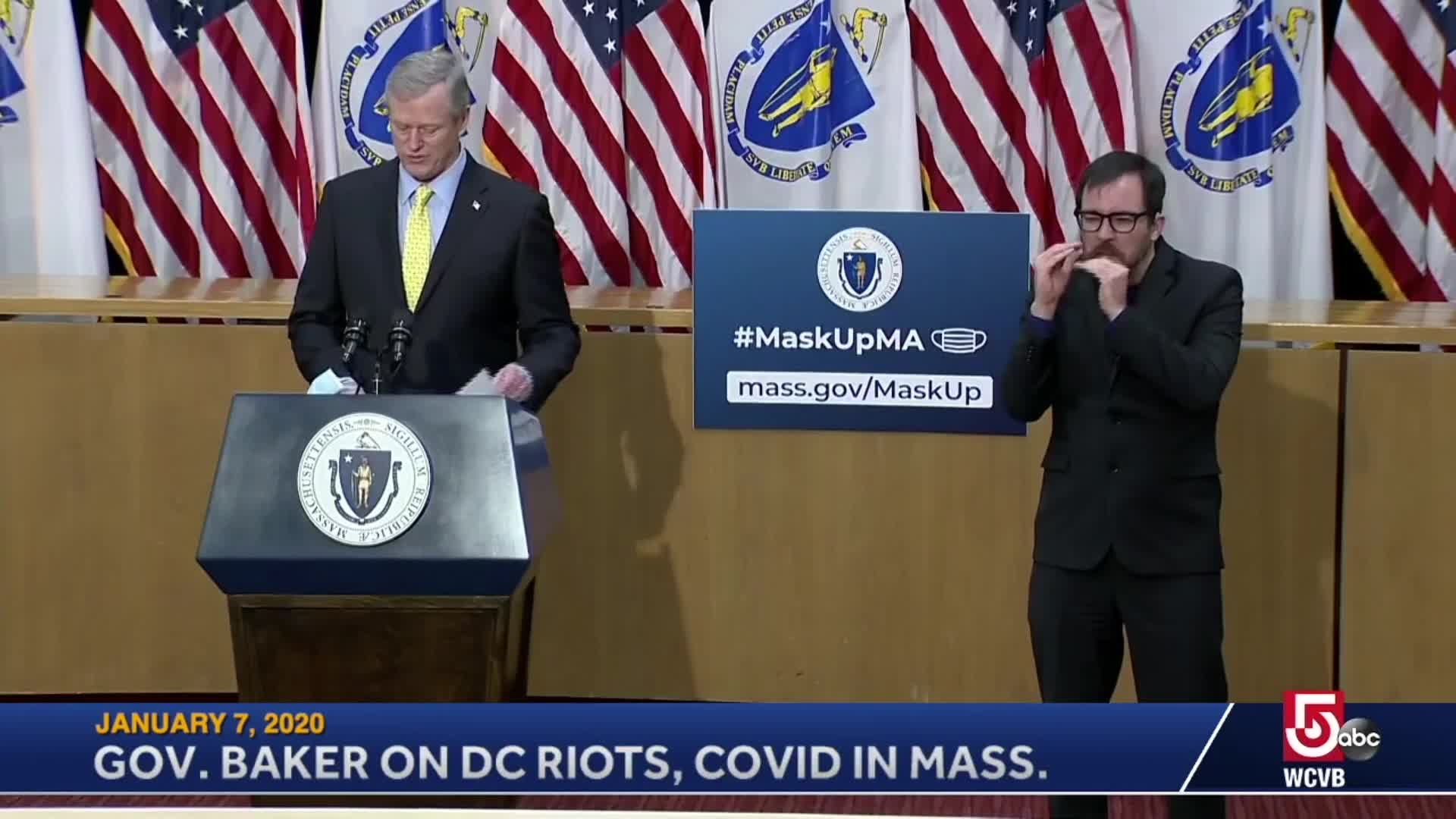 Thumbnail image for Commonwealth of Massachusetts State House.  Governor Baker COVID-19 Update: January 7, 2021.