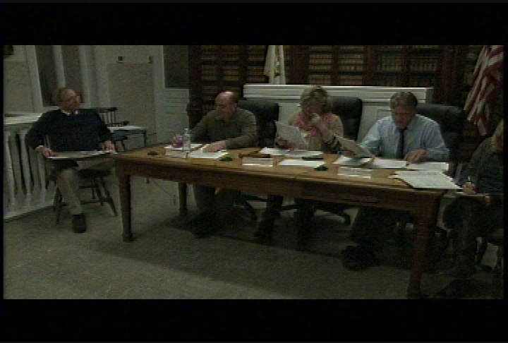 Thumbnail image for Lee Selectboard Meeting, January 19, 2016.  LIVE, from Lee Town Hall.
