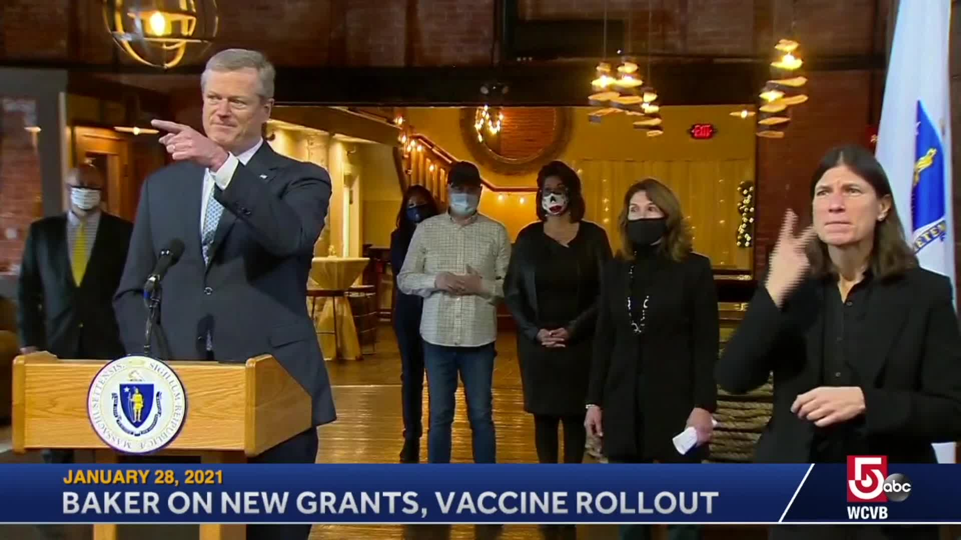 Thumbnail image for Commonwealth of Massachusetts State House.  Governor Baker COVID-19 Update: January 28, 2021.