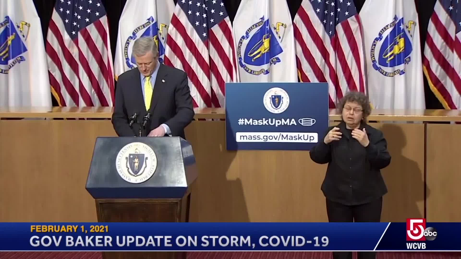 Thumbnail image for Commonwealth of Massachusetts State House.  Governor Baker COVID-19 Update: February 1, 2021.