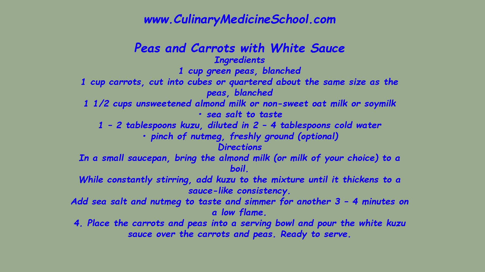 Thumbnail image for "Culinary Medicine cooking with Bettina.  Episode 03."