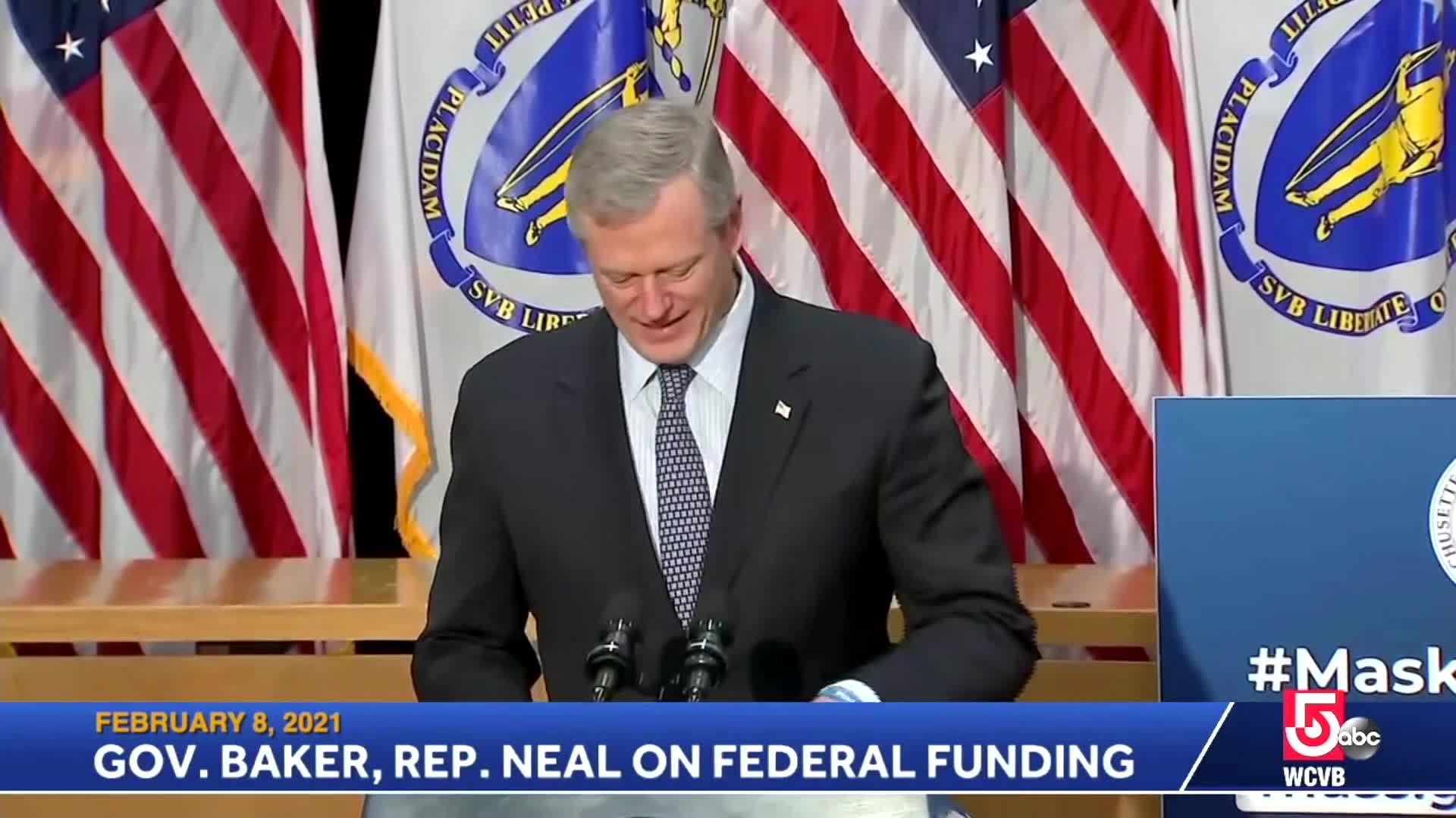 Thumbnail image for Commonwealth of Massachusetts State House.  Governor Baker COVID-19 Update: February 8, 2021.