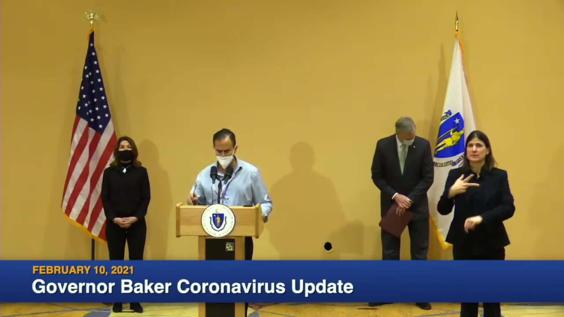 Thumbnail image for Commonwealth of Massachusetts State House.  Governor Baker COVID-19 Update: February 10, 2021.