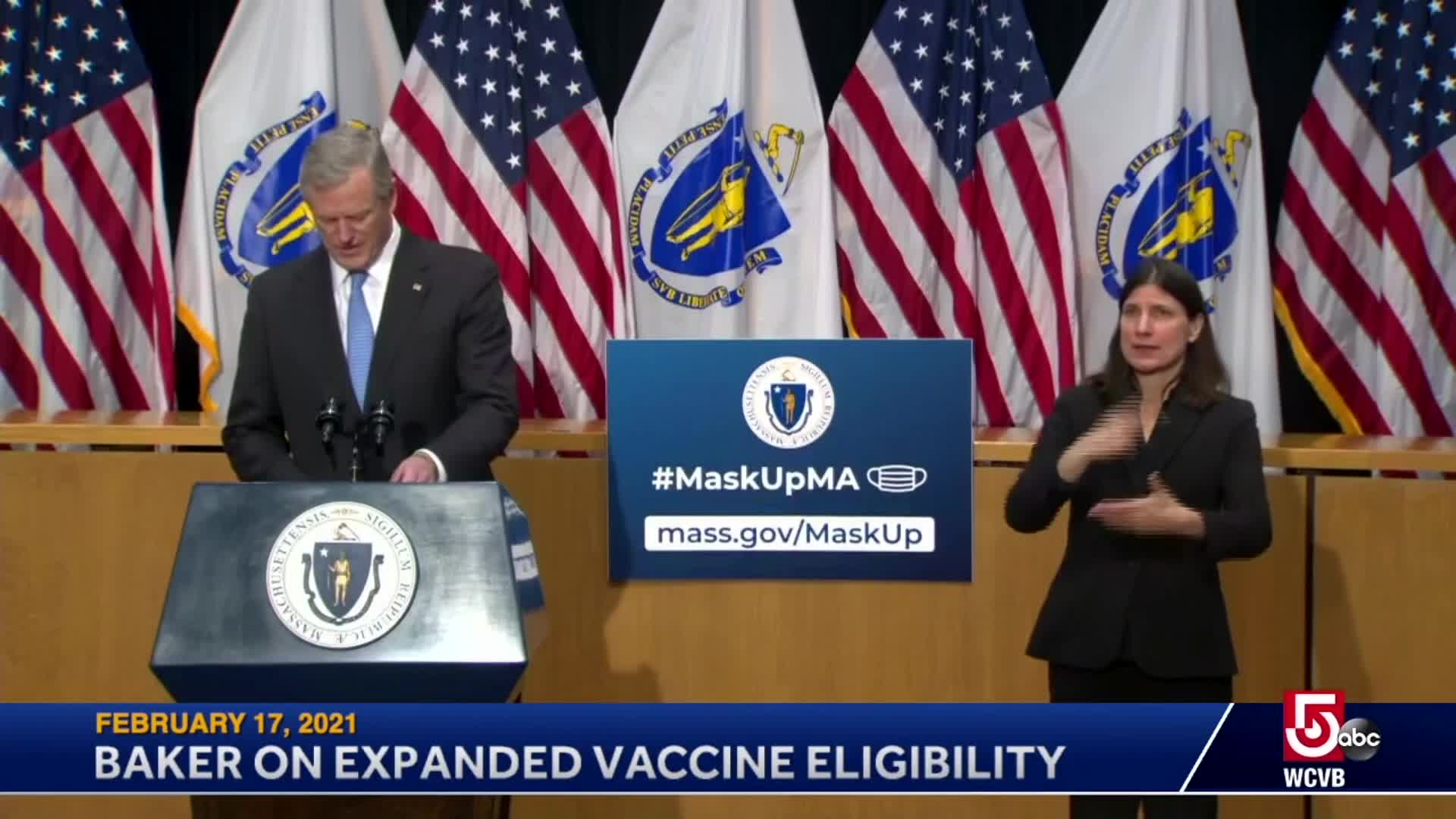 Thumbnail image for Commonwealth of Massachusetts State House.  Governor Baker COVID-19 Update: February 17, 2021.