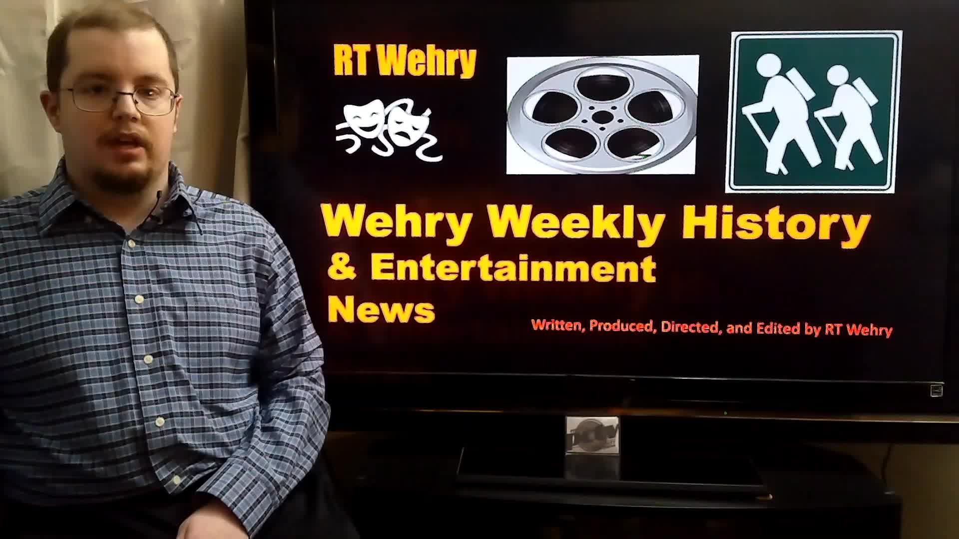 Thumbnail image for Wehry Weekly History & Entertainment News.  February 17, 2021.