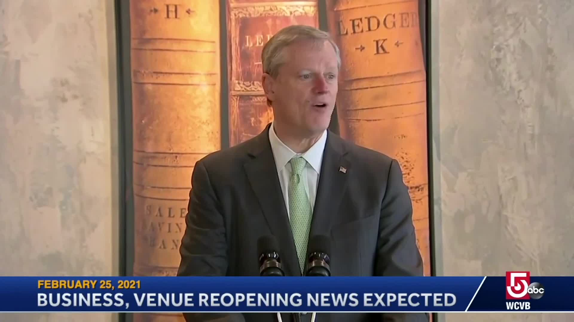 Thumbnail image for Commonwealth of Massachusetts State House.  Governor Baker COVID-19 Update: February 25, 2021.