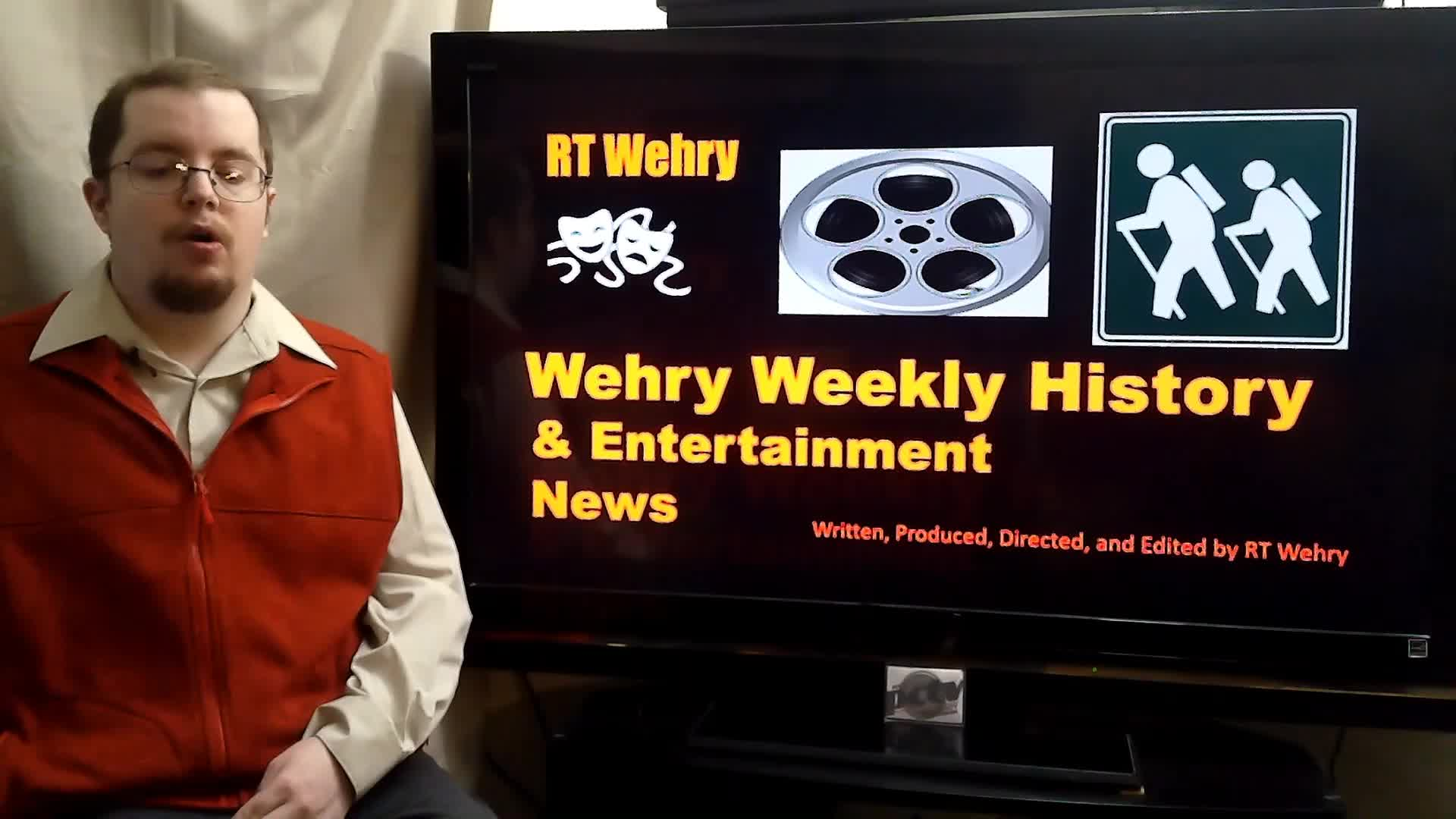 Thumbnail image for Wehry Weekly History & Entertainment News.  March 3, 2021.
