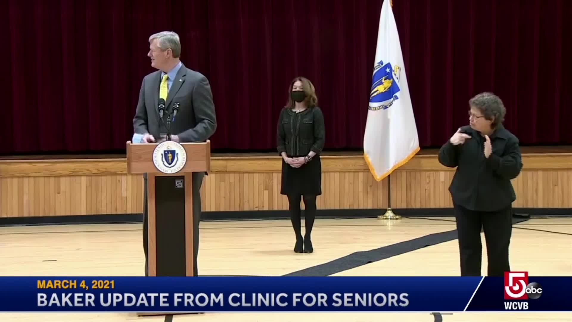 Thumbnail image for Commonwealth of Massachusetts State House.  Governor Baker COVID-19 Update: March 4, 2021.