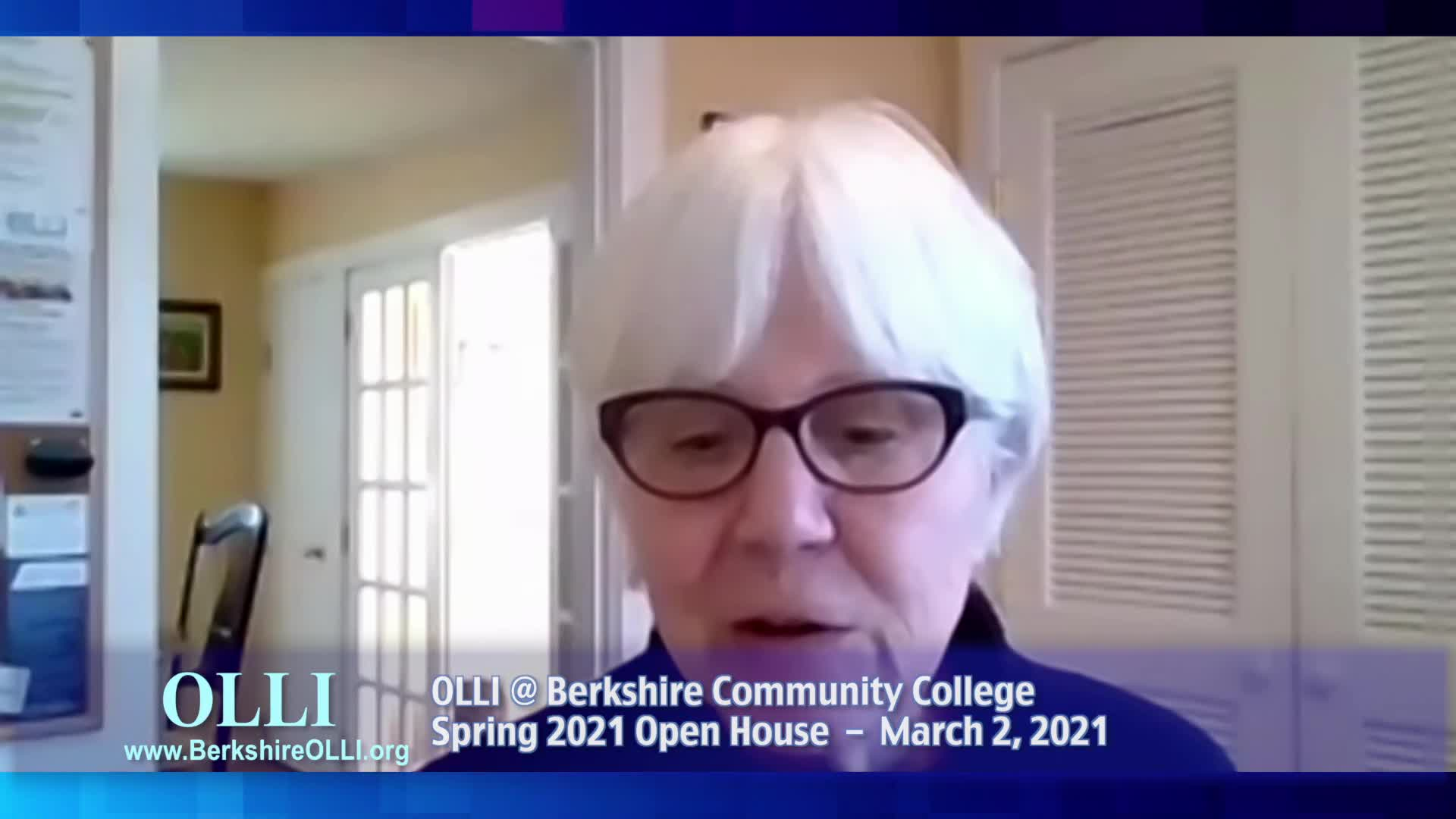 Thumbnail image for Osher Lifelong Learning Institute (OLLI).  "Online Spring 2021 Open House, March 2, 2021."