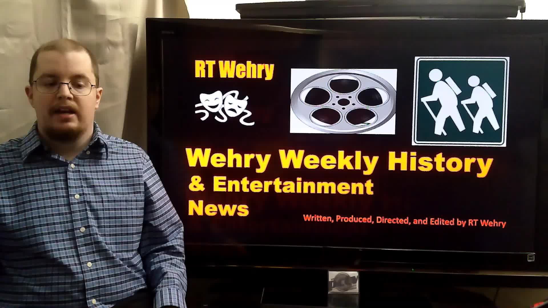 Thumbnail image for Wehry Weekly History & Entertainment News.  March 17, 2021.