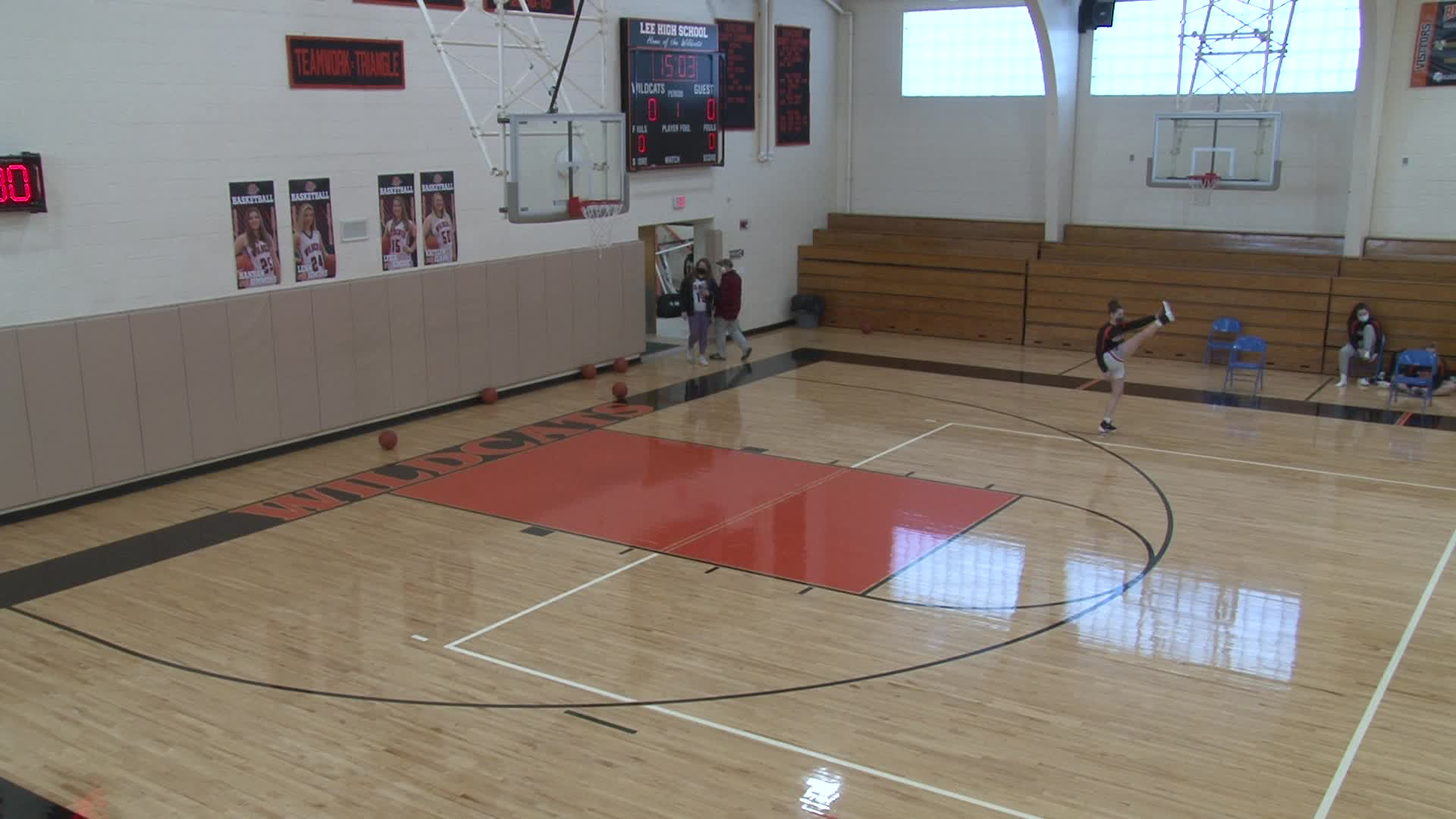 Thumbnail image for Sports Weekly presents "GAMEDAY -- LIVE from Lee Middle & High School."  March 19, 2021: Drury at Lee.  5:15 P.M., Girls' Junior Varsity Basketball.  7:00 P.M., Girls' Varsity Basketball.