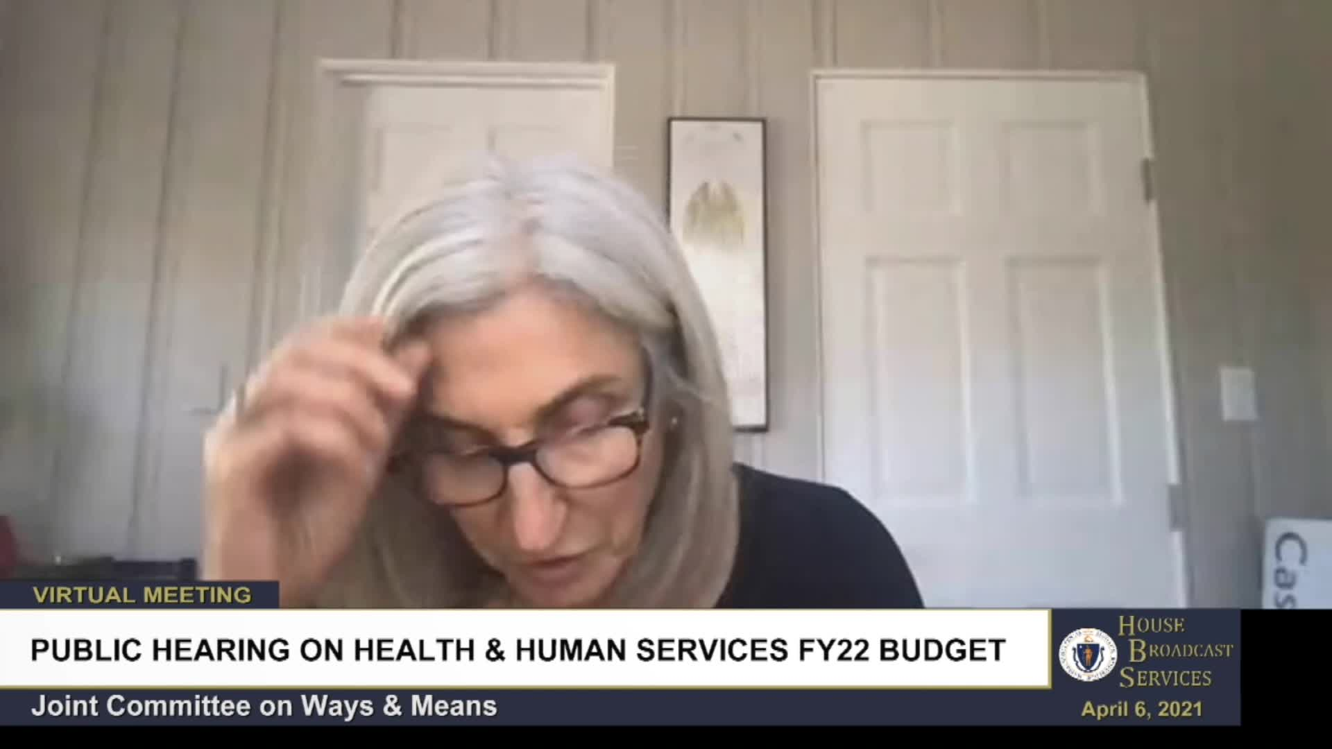 Thumbnail image for Commonwealth of Massachusetts State House.  Joint Committee on Ways & Means, FY2022 Budget Hearing on Health and Human Services, Part 2 of 4, April 6, 2021.