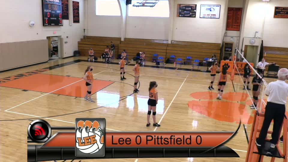 Thumbnail image for Sports Weekly presents Girls' Junior Varsity Volleyball, Pittsfield High School at Lee Middle & High School, April 8, 2021.