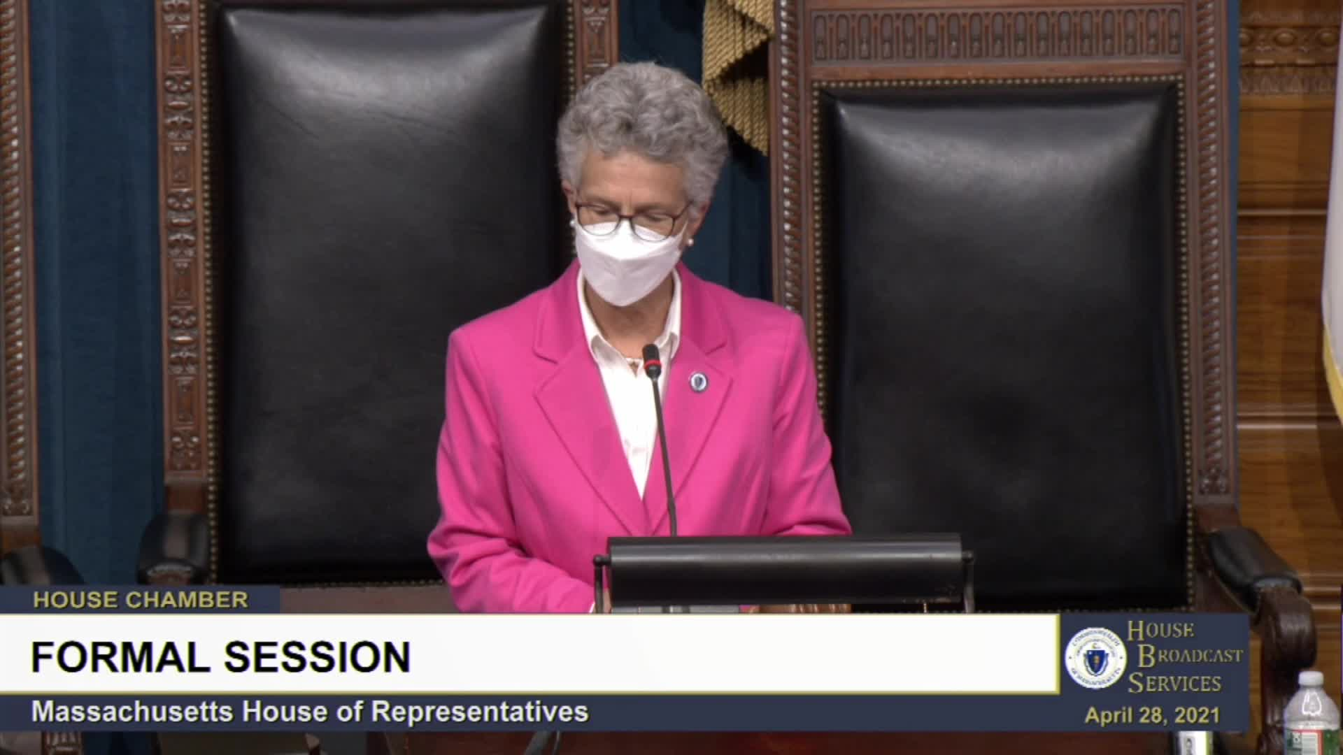 Thumbnail image for Commonwealth of Massachusetts State House.  House of Representatives.  FY2022 Budget Formal Session, Part 3 of 3, April 28, 2021.