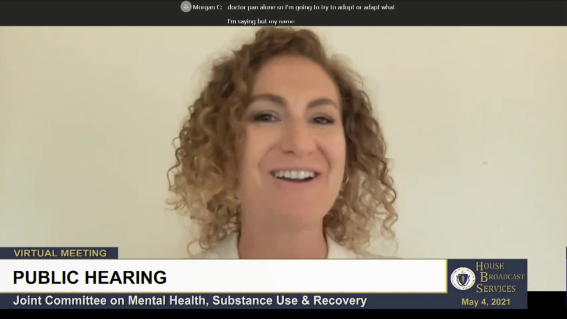 Thumbnail image for Commonwealth of Massachusetts State House.  Joint Committee on Mental Health, Substance Use and Recovery, Public Hearing, Part 2 of 2, May 4, 2021.