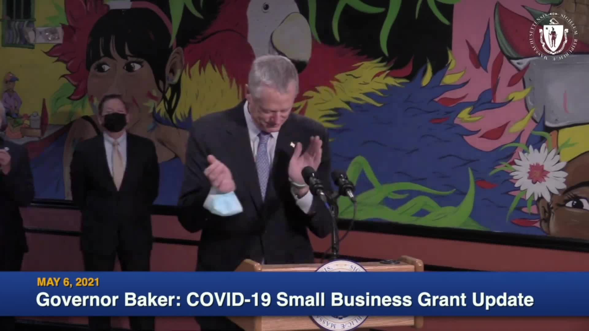 Thumbnail image for Commonwealth of Massachusetts State House.  Governor Baker COVID-19 Update: May 6, 2021.