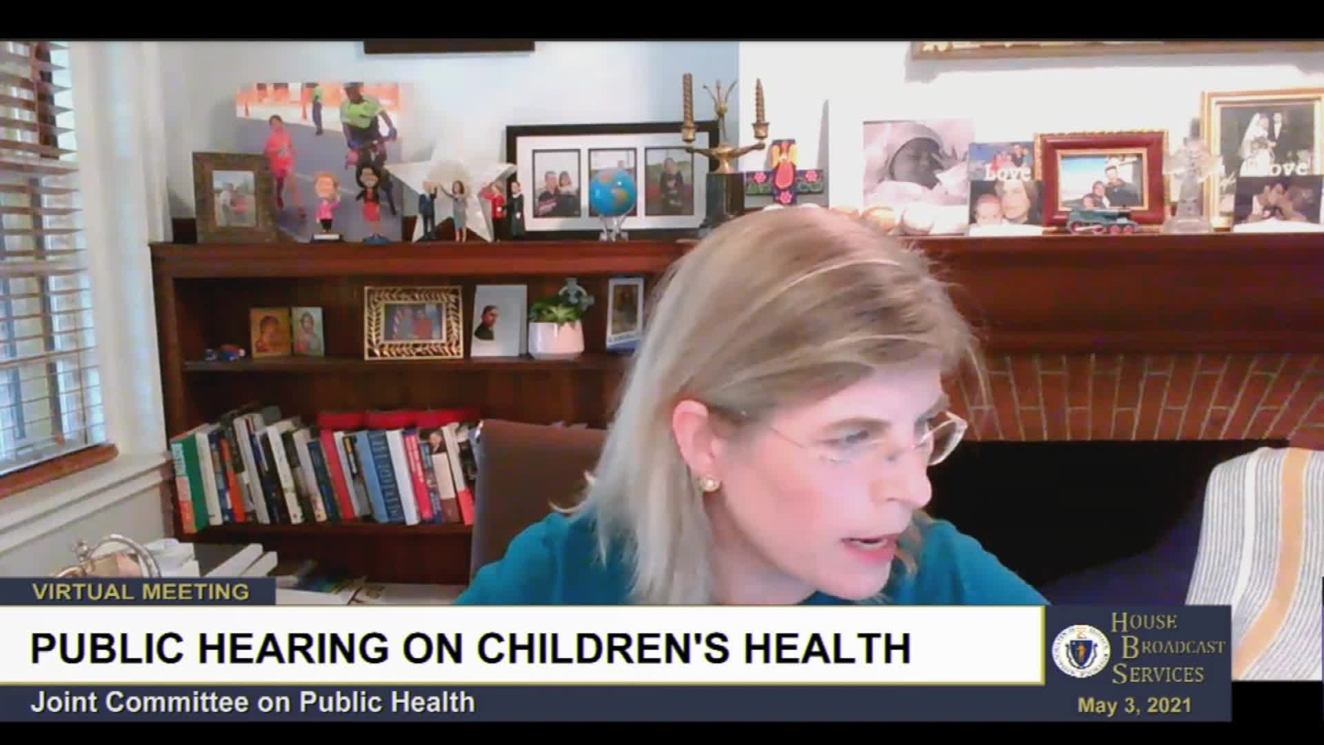 Thumbnail image for Commonwealth of Massachusetts State House.  Joint Committee on Public Health, Public Hearing on Children's Health, Part 3 of 4, May 3, 2021.