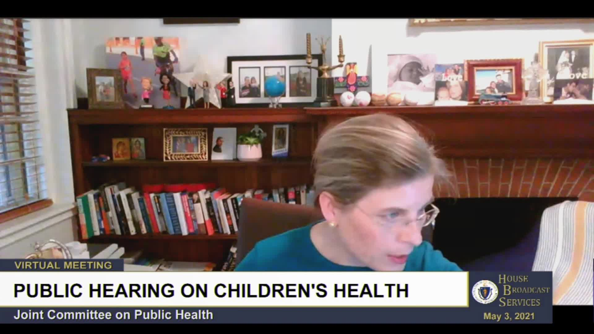 Thumbnail image for Commonwealth of Massachusetts State House.  Joint Committee on Public Health, Public Hearing on Children's Health, Part 4 of 4, May 3, 2021.